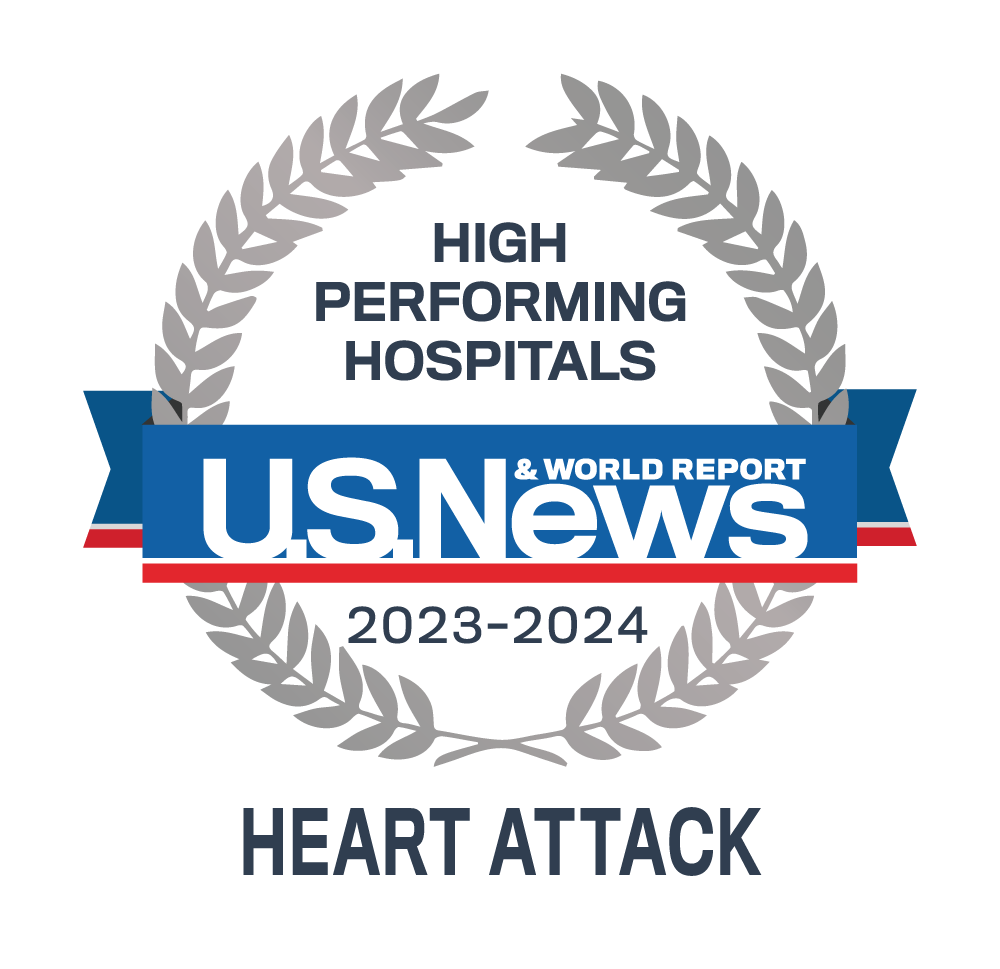 AdventHealth Orlando is recognized by U.S. News & World Report as one of America’s best hospitals for heart attack treatment.