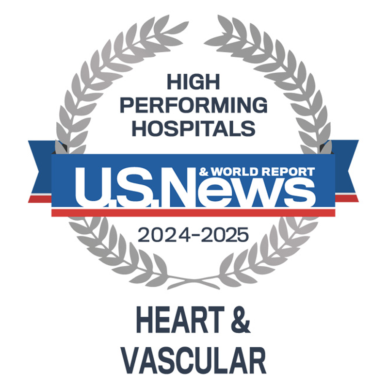 AdventHealth Orlando is recognized by U.S. News & World Report as one of America’s best hospitals for cardiology and heart surgery.